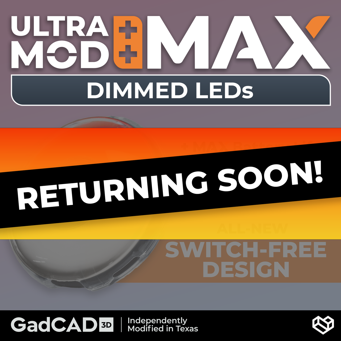 Ultra Mod: MAX (Dimmed LEDs) | [NEW] Switch-Free Modified "Pokémon Go Plus +" Auto-Catcher and Sleep Tracker