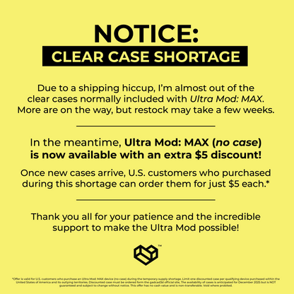 Ultra Mod: MAX | Modified Pokémon GO Plus+ (Dim LEDs)