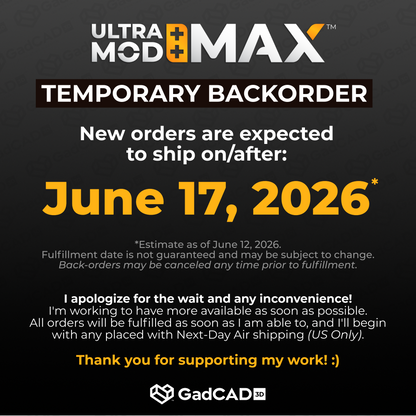 Ultra Mod: MAX [BACKORDER] | Modified Pokémon GO Plus+ (Dim LEDs)